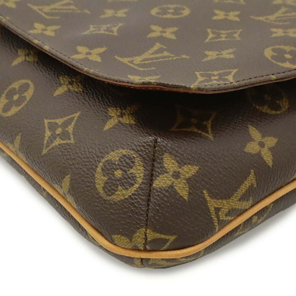 LOUIS VUITTON Authentic Brown Monogram Shoulder Bag - Picture 4 of 8